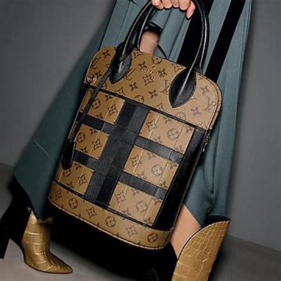 Rare Louis Vuitton Tressage Tote Reverse Monogram - Picture 1 of 6